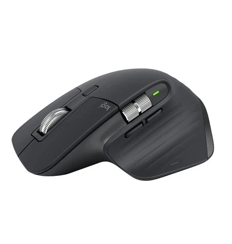 Logitech MX Master 3S Wireless Mouse (Bluetooth, Silent Clicks) - Graphite