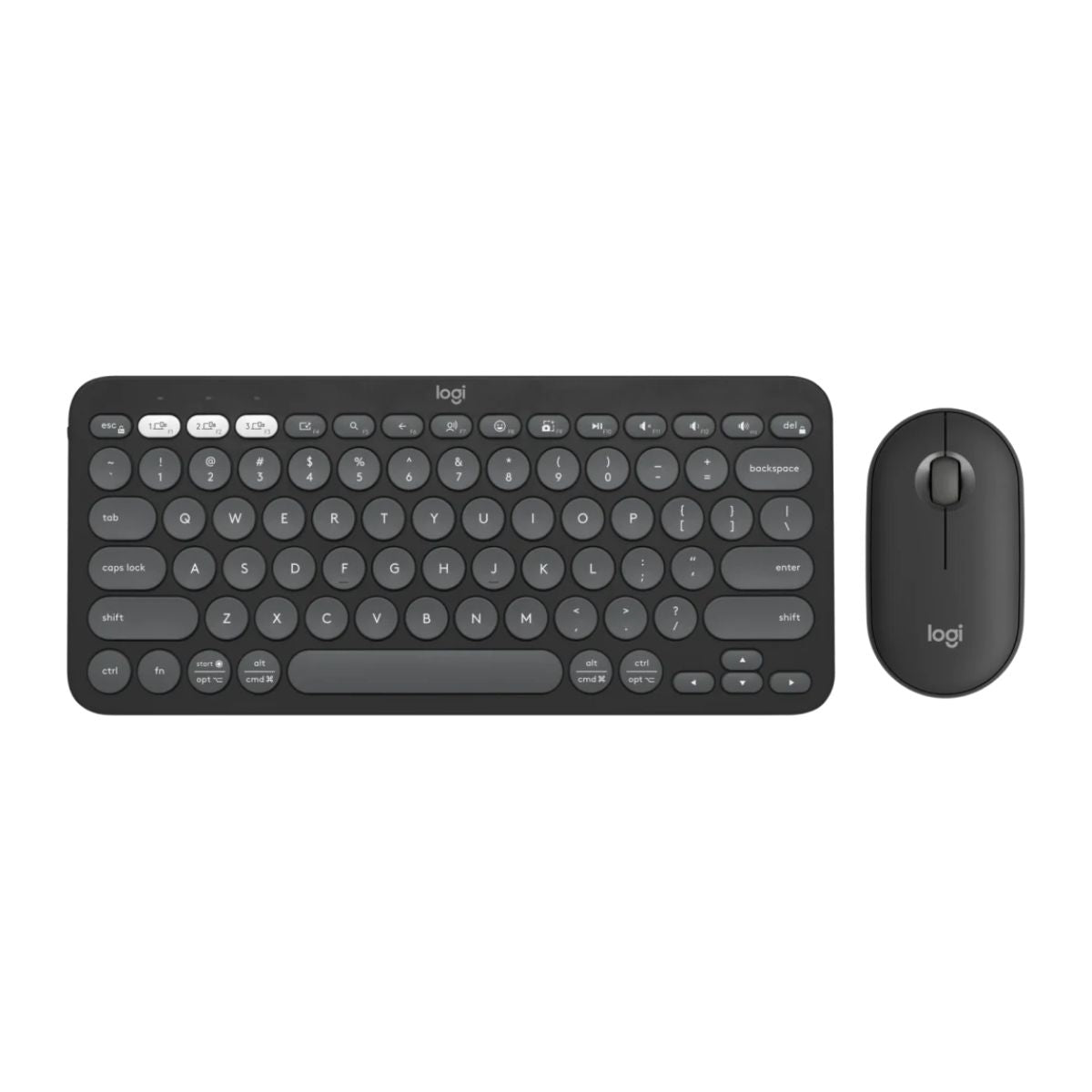 Logitech Pebble 2 Combo - Tonal Graphite
