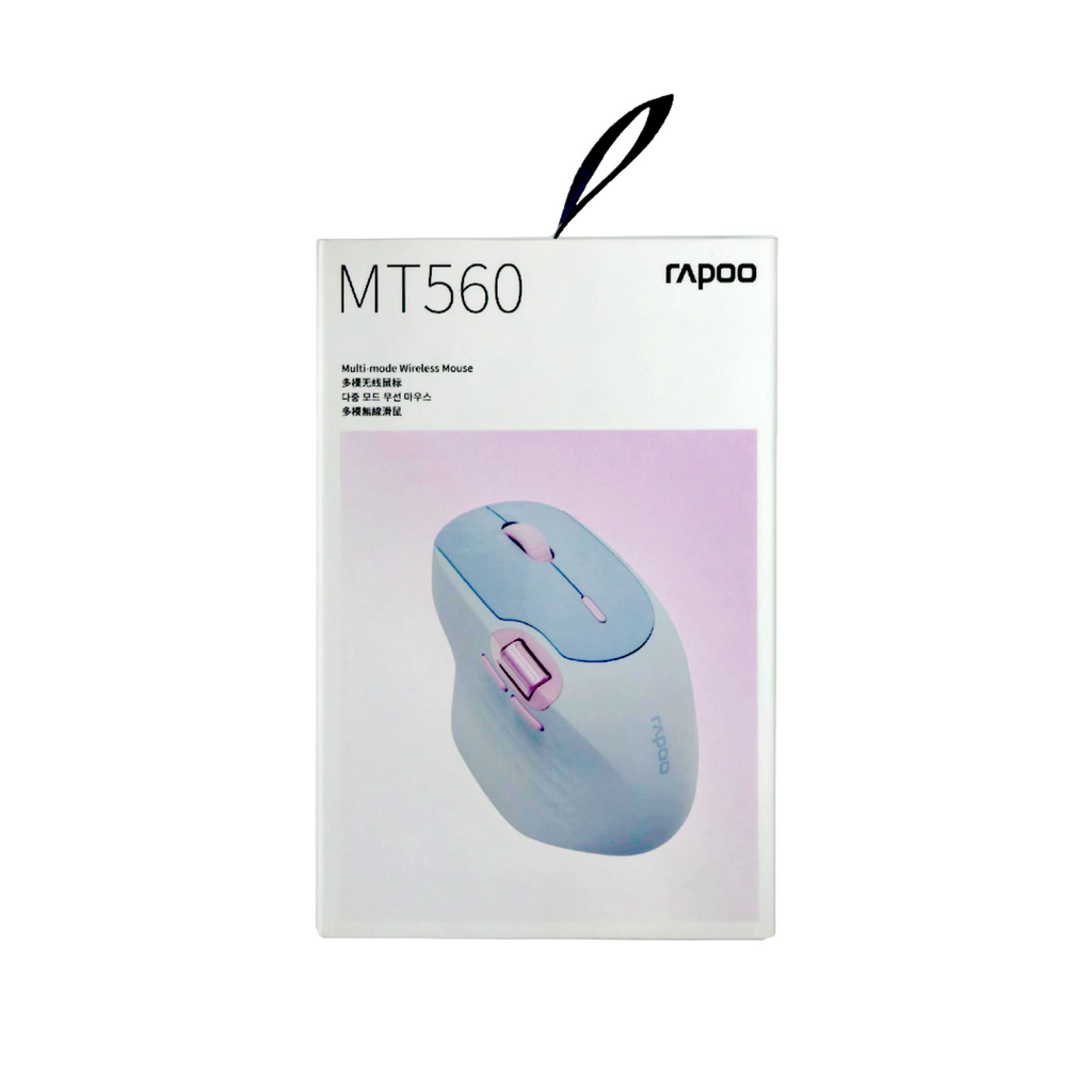 Rapoo MT560 Multi-Mode Wireless Mouse - Blue/Pink