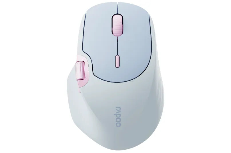 Rapoo MT560 Multi-Mode Wireless Mouse - Blue/Pink