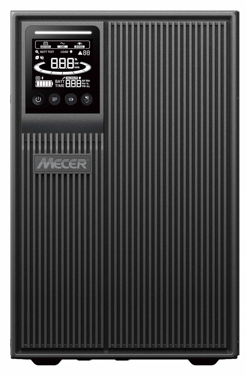 Mecer Innova G2 3kVA On-Line Tower UPS (Internal Batteries, NMC Card)