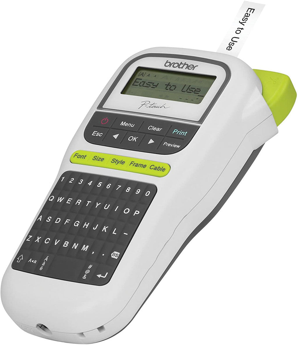 Brother P-Touch PT-H110 Handheld Label Maker for 6-12mm TZe Tapes