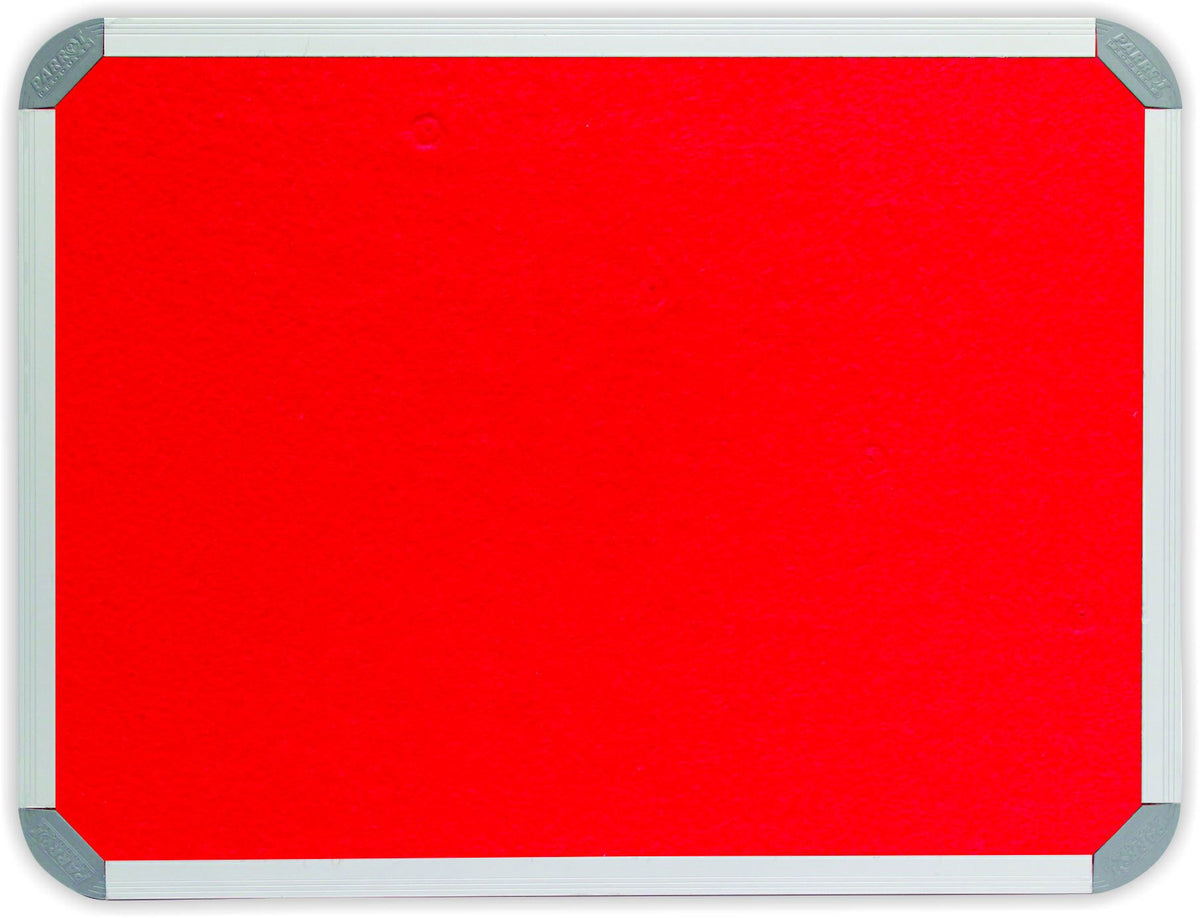 INFO BOARD ALUMINIUM FRAME 1200*900MM RED
