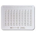WRITING SLATE MARKERBOARD SINGLE SIDED WB21 297X210MM PACK OF 10