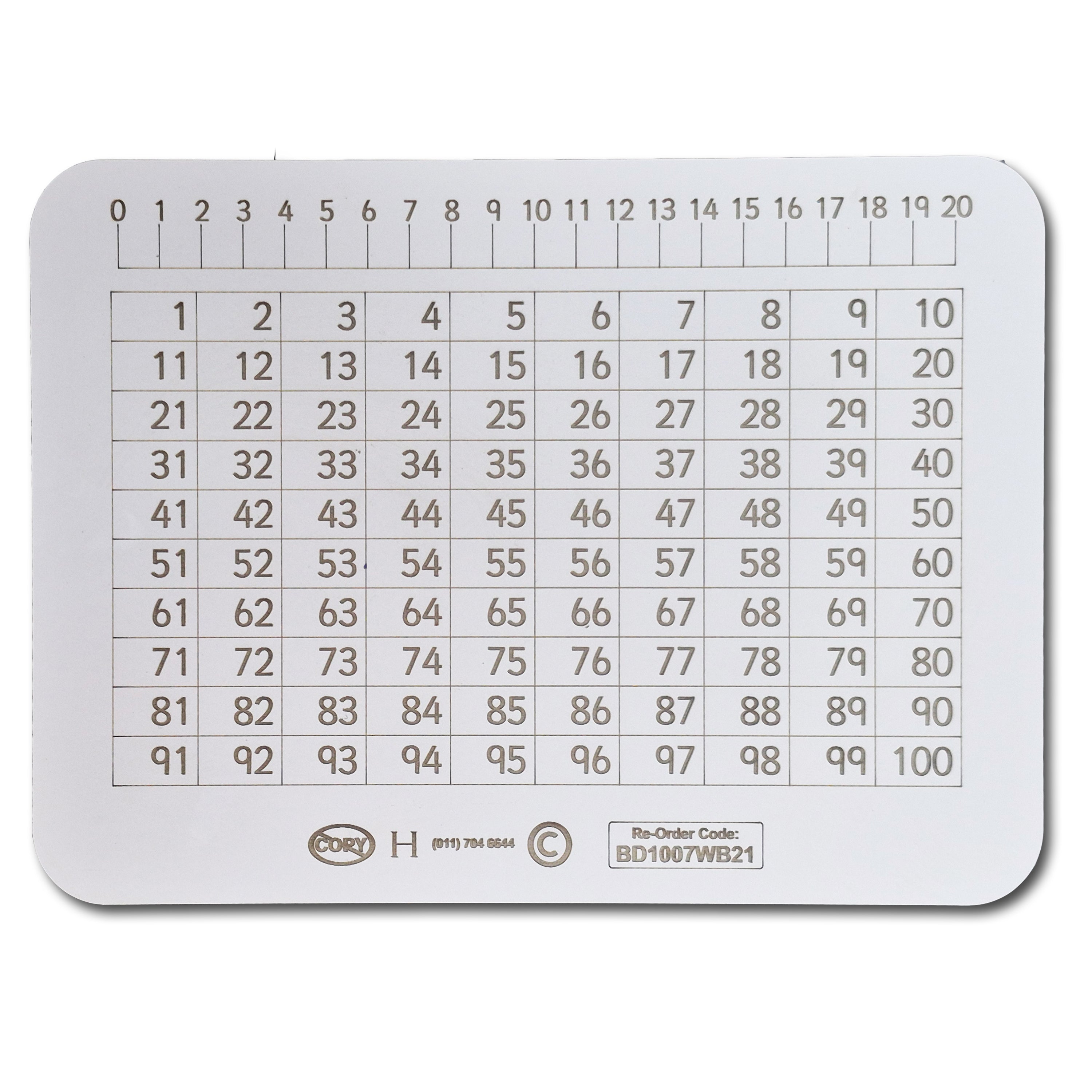 WRITING SLATE MARKERBOARD SINGLE SIDED WB21 297X210MM PACK OF 10