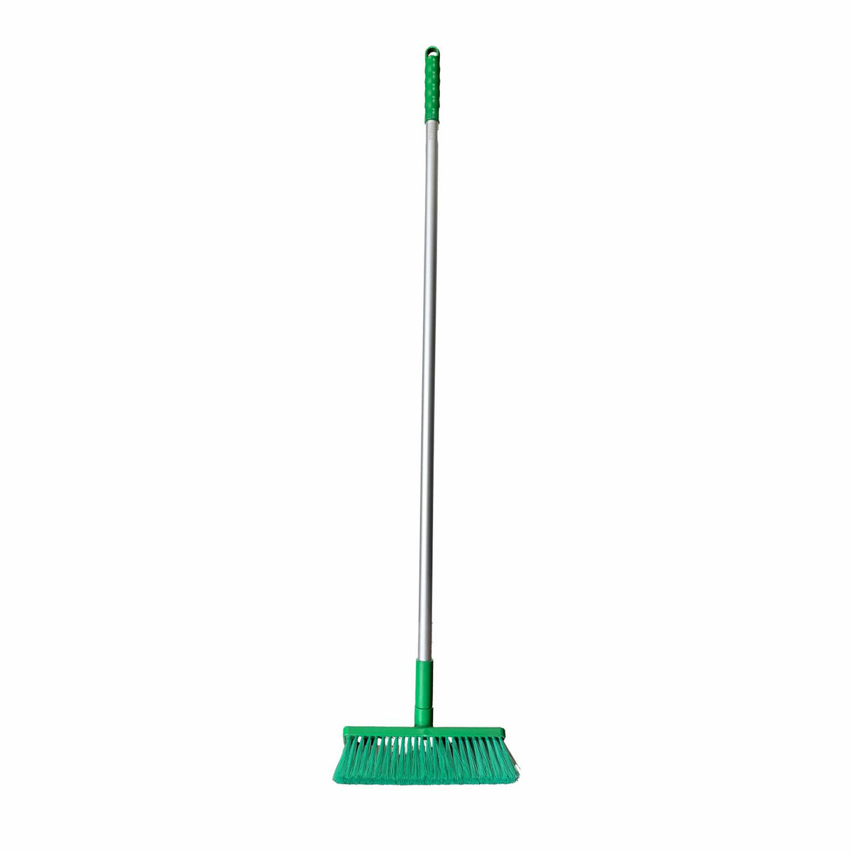 HACCP Hard Bristle Broom Green Commercial Cleaning Broom Office Supply - Parrot at JATA KZN Durban