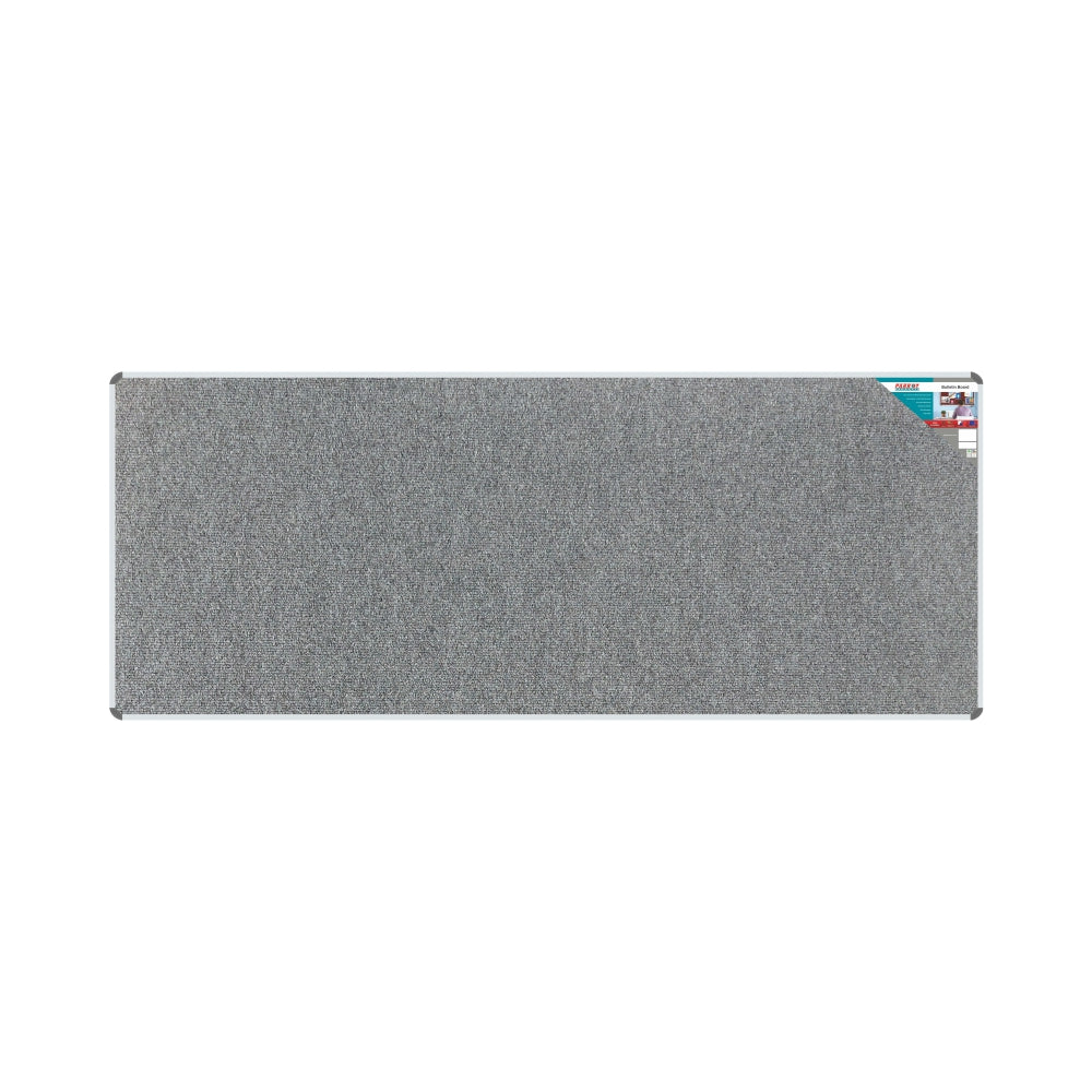 BULLETIN BOARD RIBBED ALUM FRAME 3000*1200MM LAUREL Aluminium Frame