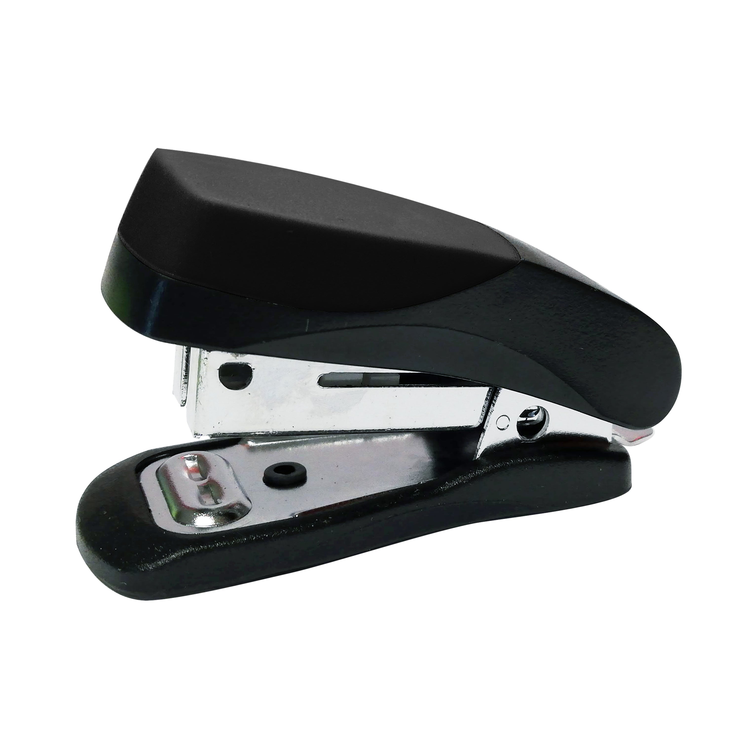 Plastic Mini Stapler (Black) and Staples (1000*26/6)