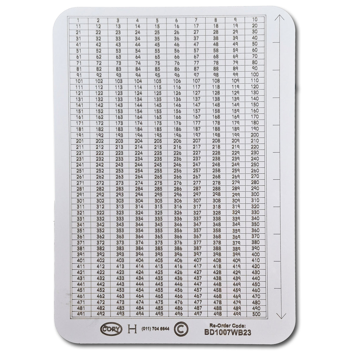 WRITING SLATE MARKERBOARD DOUBLE SIDED WB23 297X210MM PACK OF 10