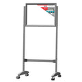 Poster Frame Stand (A0 - Double Sided - Castors)