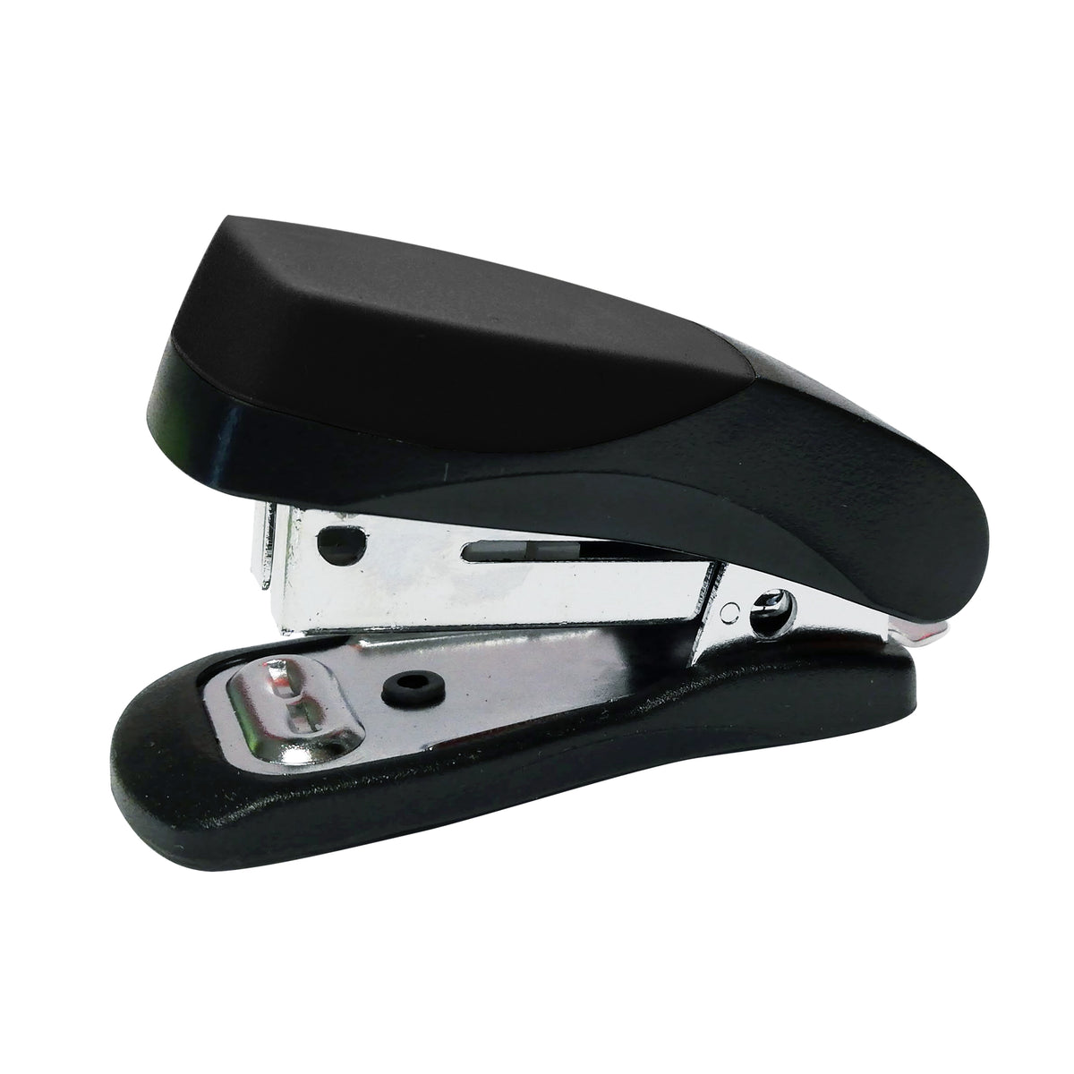 STAPLER PLASTIC MINI BLACK + STAPLES (1000x26/6)