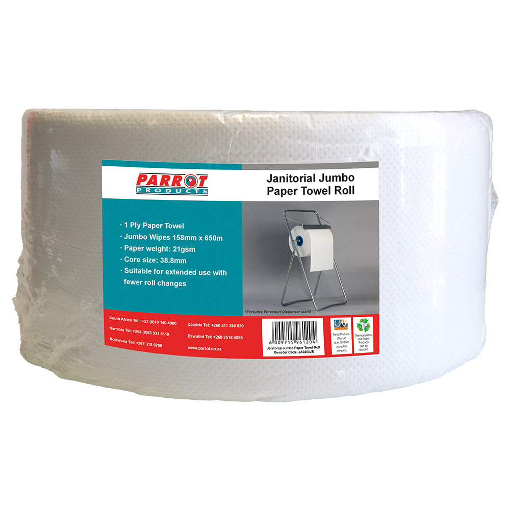 JUMBO ROLL 158MM 1 PLY 650M