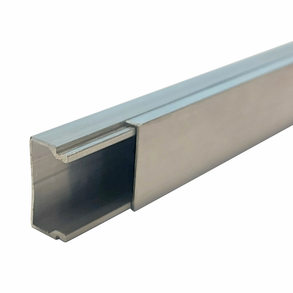 Aluminium Conduit 22 x 11 x 2900mm Mill