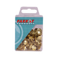 Drawing Pins Brass (Boxed Pack 100)