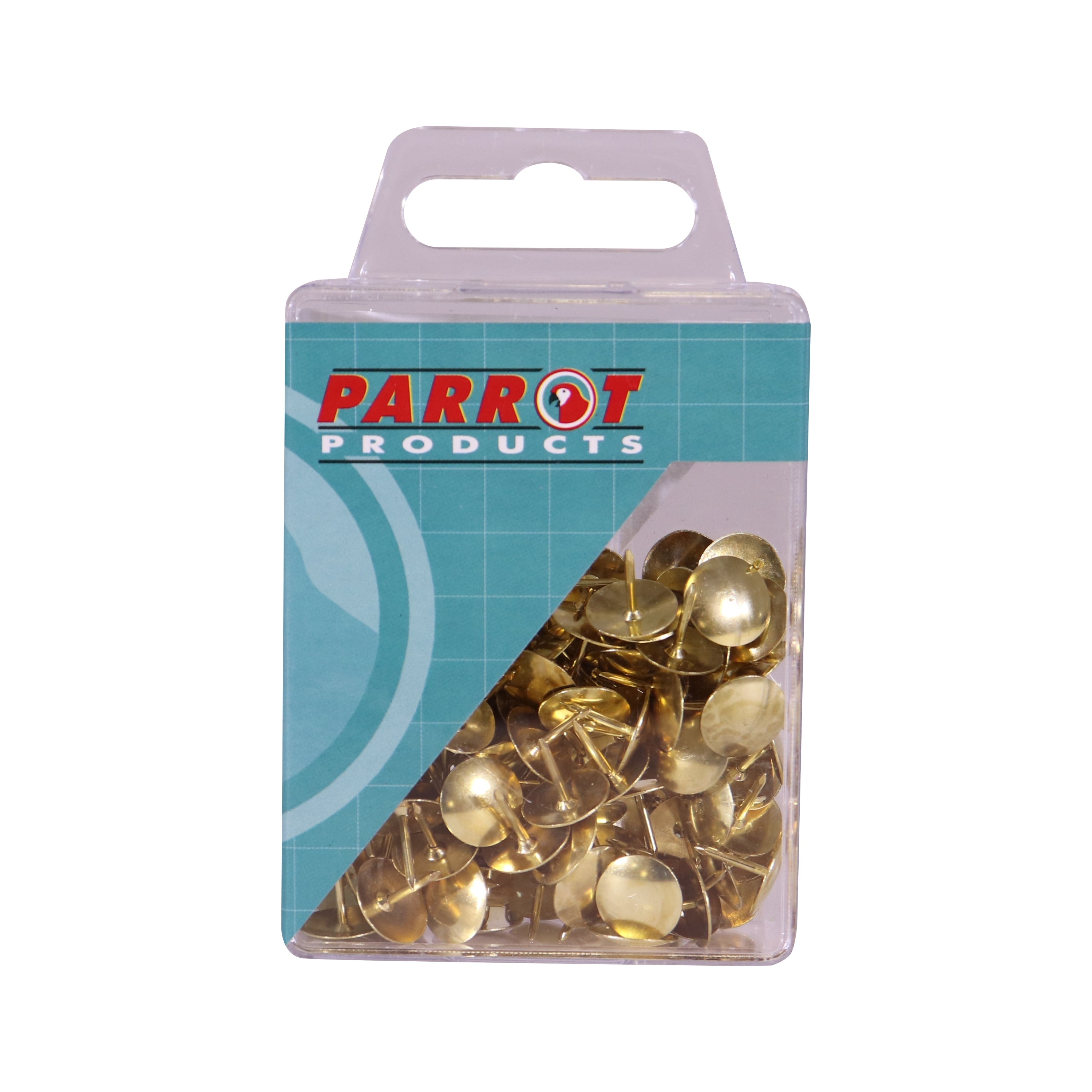 Drawing Pins Brass (Boxed Pack 100)