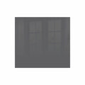 Decorative Glass Wall Tile (598 X 650 X 6mm) Met Gun Metal
