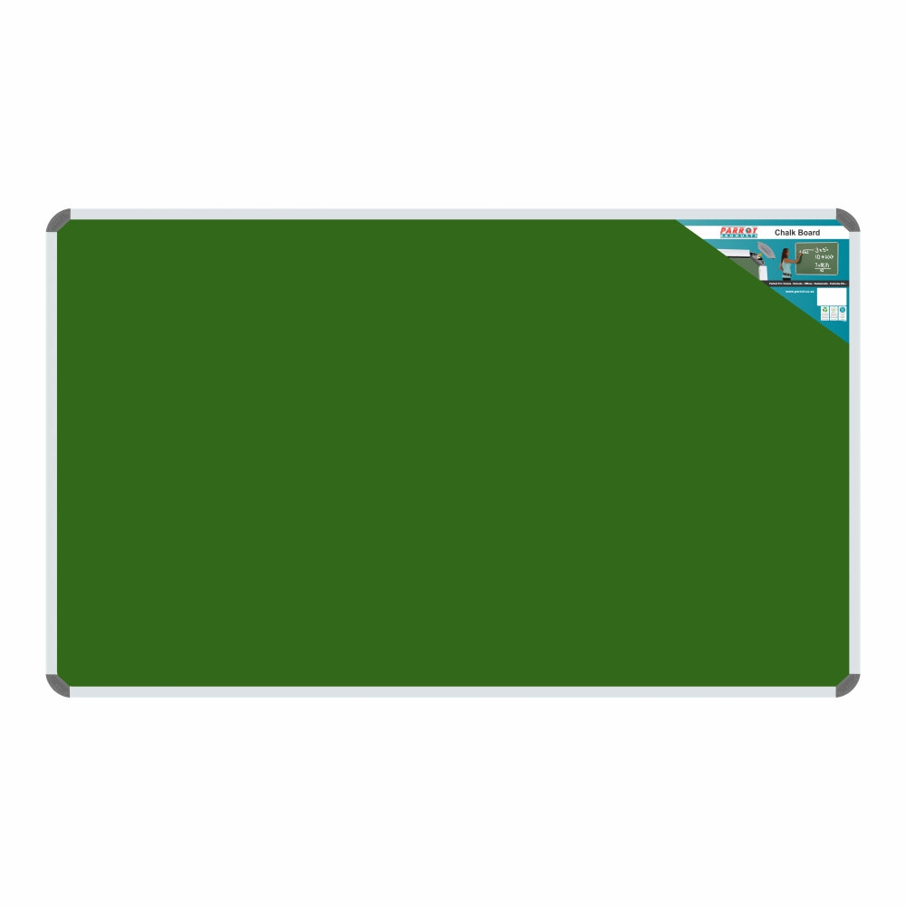 Chalk Board Non-Magnetic (Aluminium Frame - 1500*900mm) 1500x900mm Chalkboard - Parrot at JATA KZN Durban