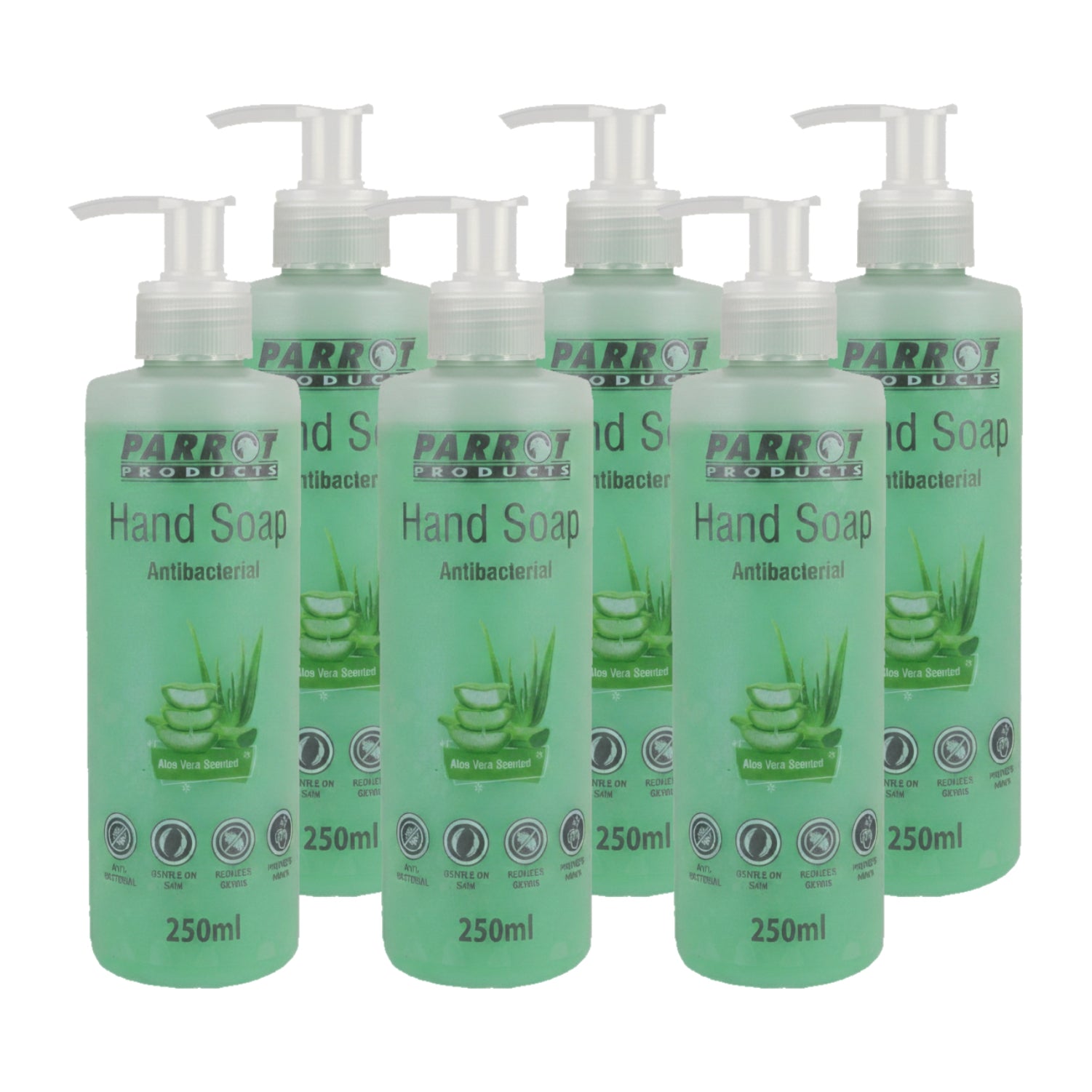JANITORIAL HAND SOAP ALOE VERA 250ML BOX OF 6