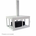 Data Projector Ceiling Mounting Bracket (Lockable Security Cage - 450x220x340mm)