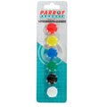 MAGNETS CIRCLE 20mm (6/CARD) ASSORTED