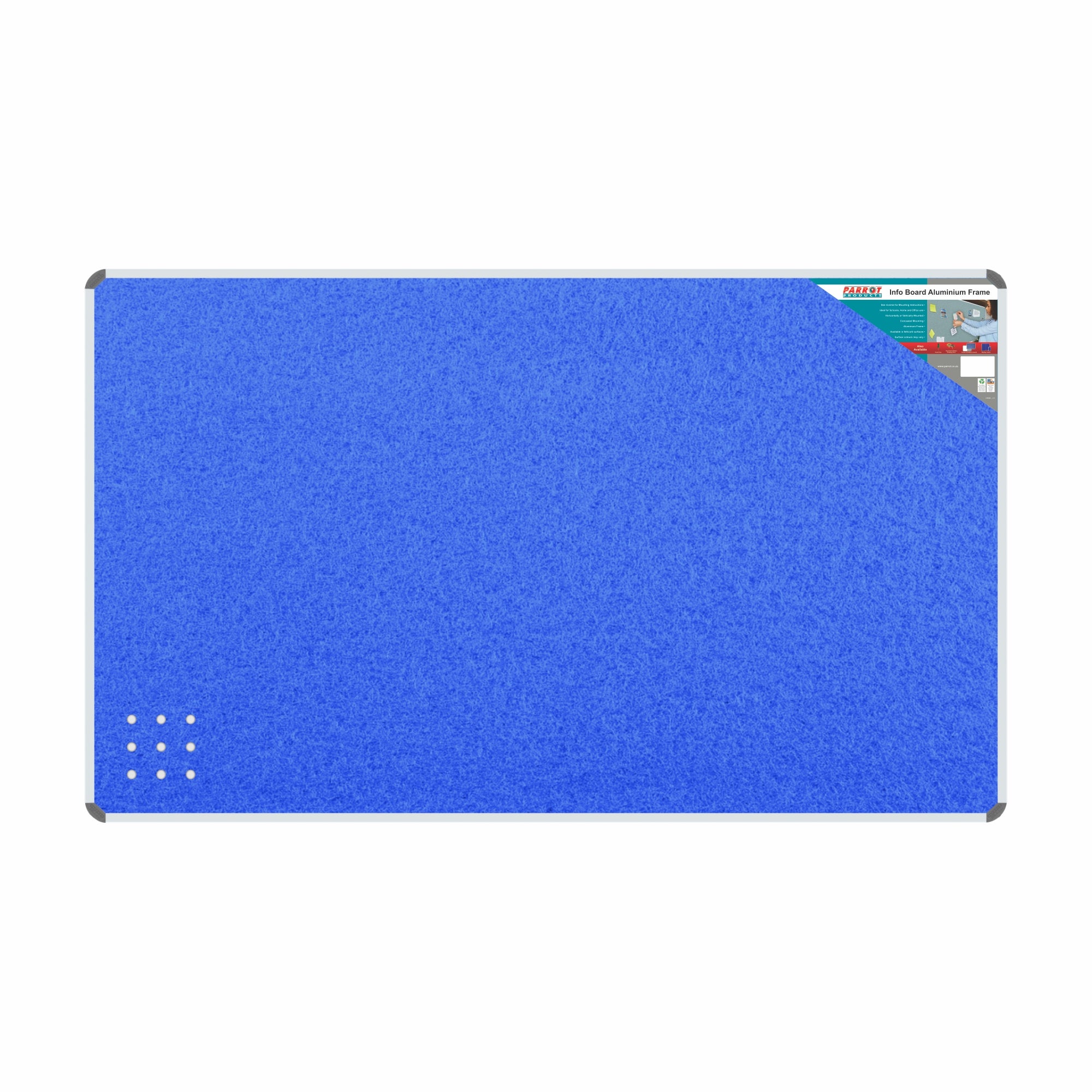 Info Board (Aluminium Frame - 2400*1200mm - Sky Blue)