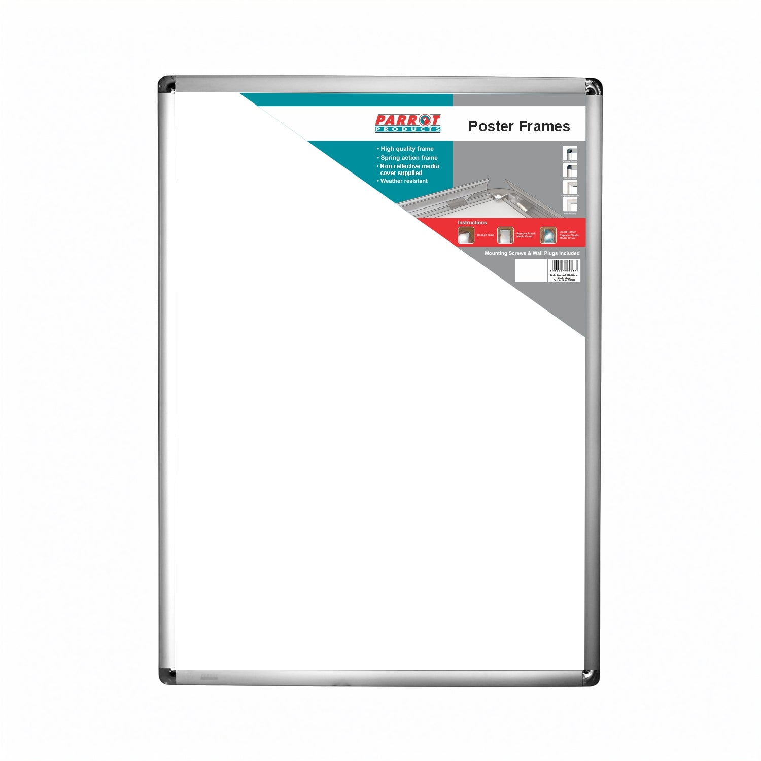 Poster Frame (A1 - 900*655mm - Chrome Corner)