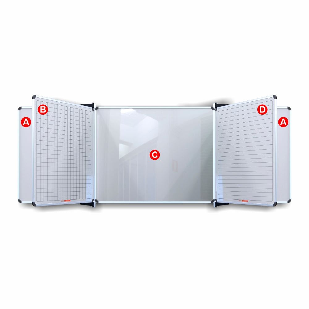 EDU BD CENTRE PANEL 1820*1220 MAGNETIC WHITE Educational
