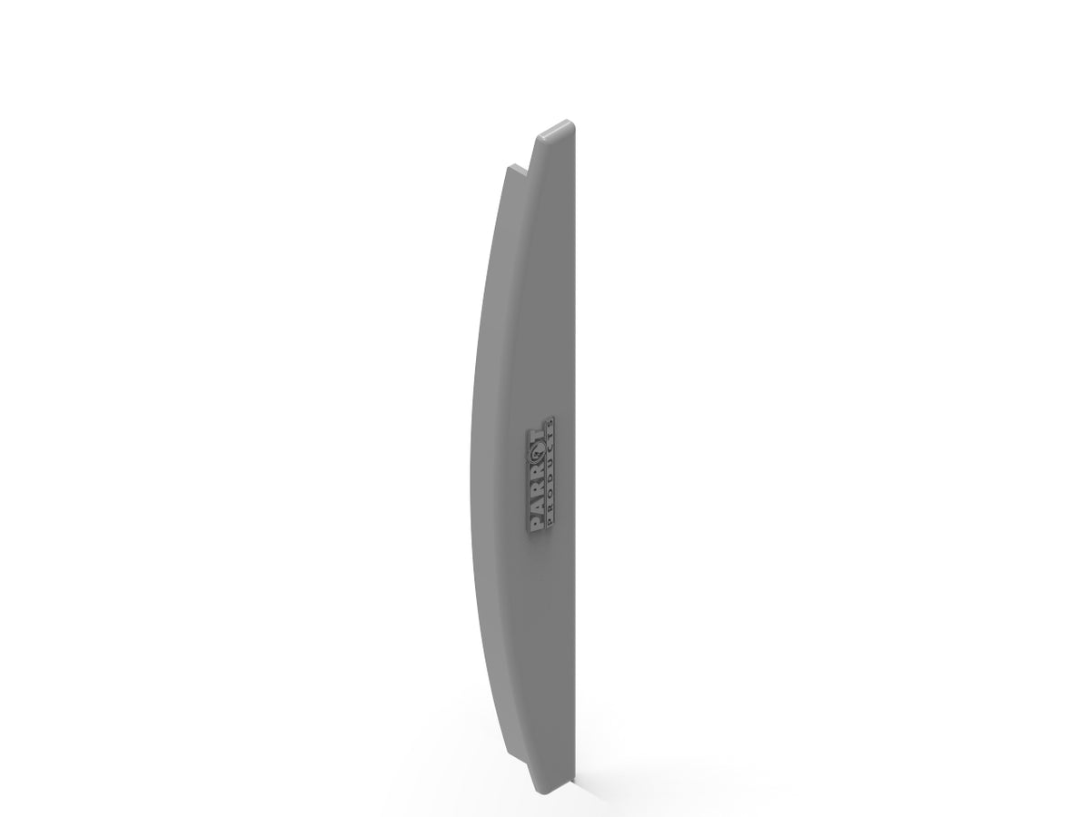 SIGN FRAME SINGLE SIDED END CAP 150MM Extrusion