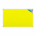 Info Board (Aluminium Frame - 2000*1200mm - Yellow)