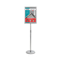 Lollipop aluminium poster frame stand A4