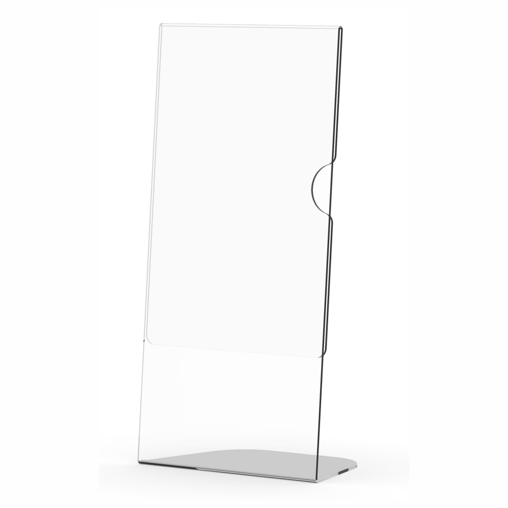 MENU HOLDER ACRYLIC SINGLE SIDED 1/3(DL) A4 - BOX 5