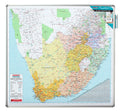 EDU BD MAP SOUTH AFRICA 1230*1230mm MAGNETIC WHITE Educational