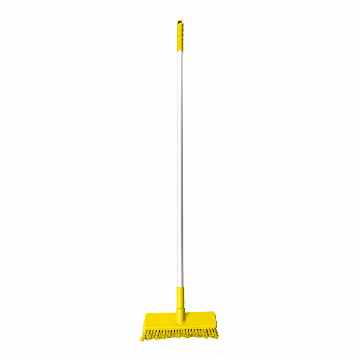 HACCP Hard Bristle Broom Yellow Commercial Cleaning Broom Office Supply - Parrot at JATA KZN Durban