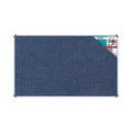 BULLETIN BOARD RIBBED ALUM FRAME 1500*900MM DENIM Aluminium Frame