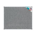 Bulletin Board Ribbed Aluminium Frame (1500x1200mm - Laurel)
