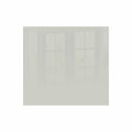 Decorative Glass Wall Tile (598 X 650 X 6mm) Papyrus White
