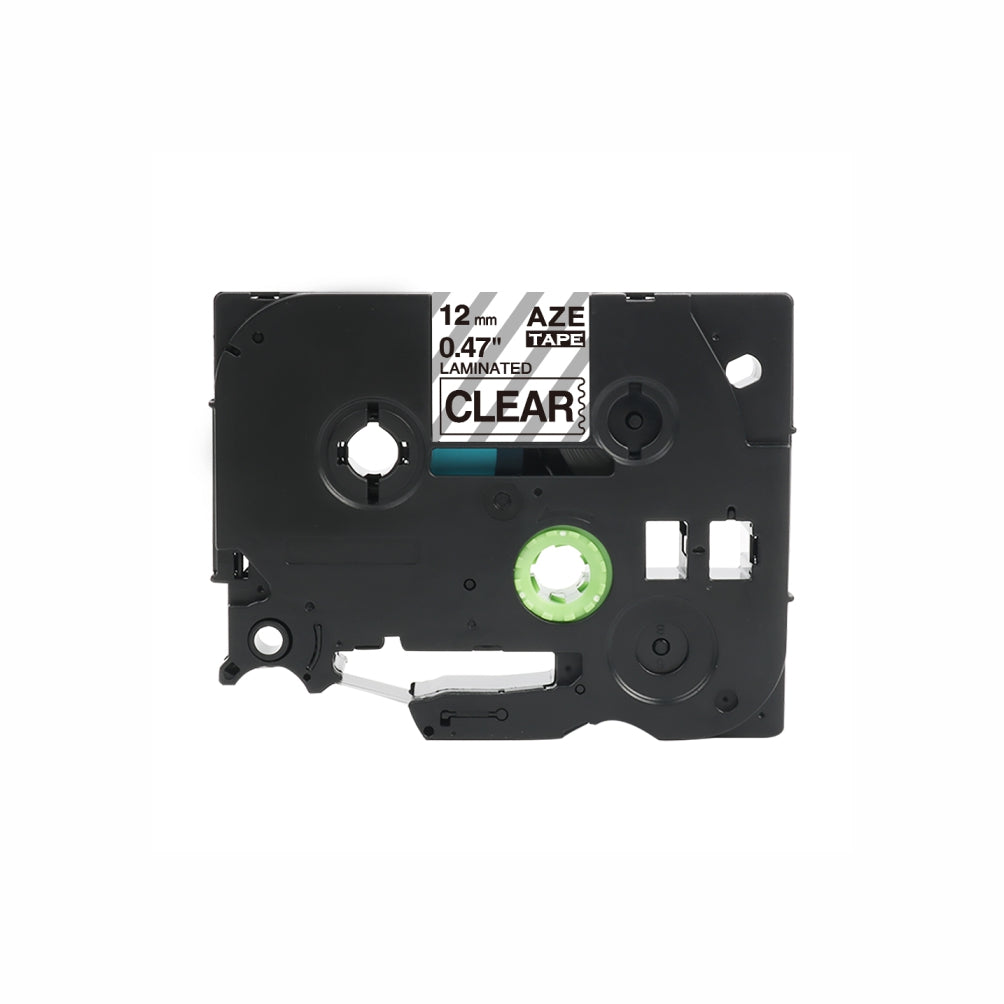 E1000pro Label - Black on Clear