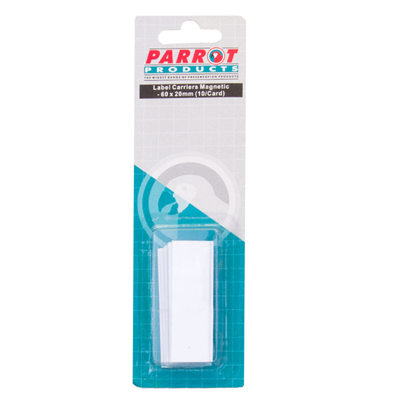 LABEL CARRIERS MAG 20*60MM 10 PACK