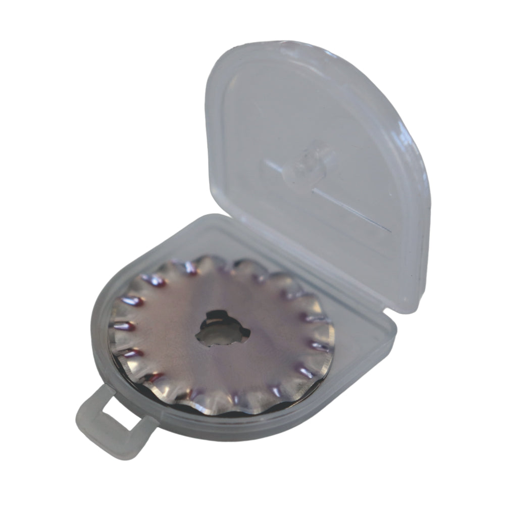 Craft Knife Rotary Blades 28mm Pinking