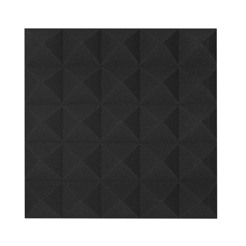 Acoustic Panel Pyramidfoam 500x500mm Black 500x500mm Acoustic Panel - Parrot at JATA KZN Durban
