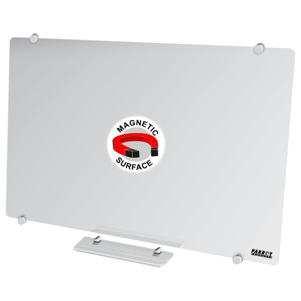 Parrot Products Magnetic Glass Whiteboard (1500*1200mm) 1500x1200mm Glass Whiteboard - Parrot at JATA KZN Durban