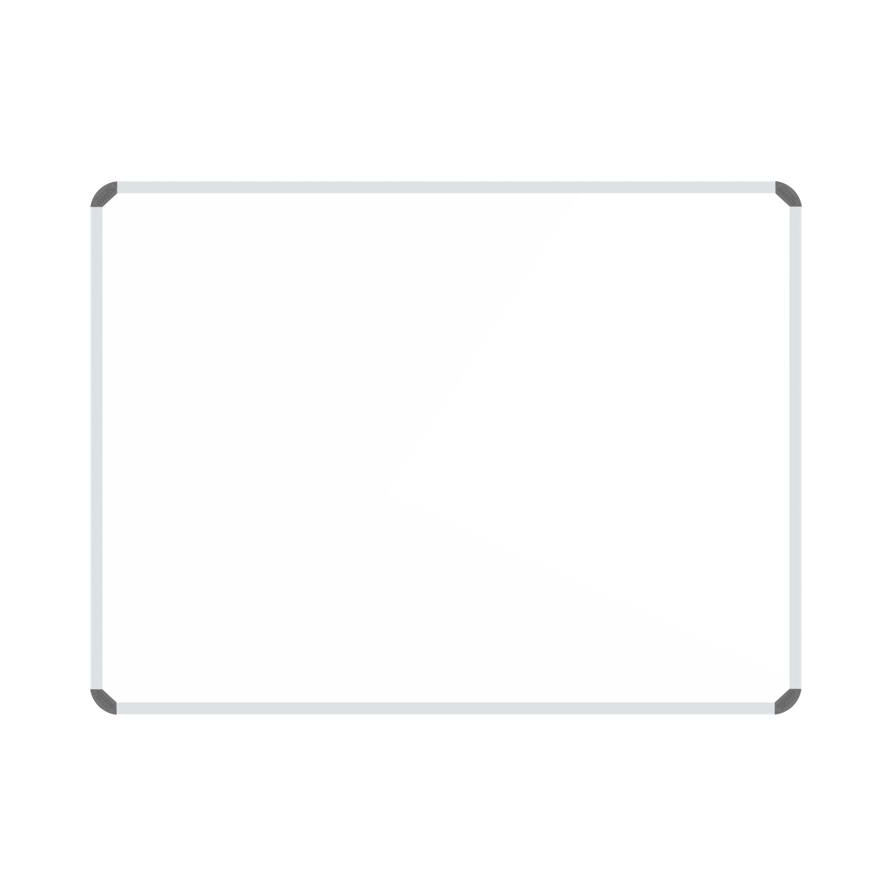 Whiteboard 1200*1200mm (Magnetic)
