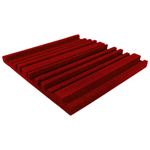 Acoustic Panel Cityscape 500mmx500mm Red 500mm Acoustic Panel - Parrot at JATA KZN Durban