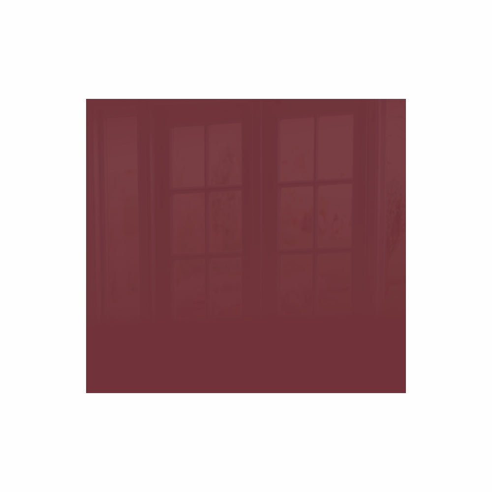 DECORATIVE GLASS WALL TILE 598MM X 650MM PURPLE RED