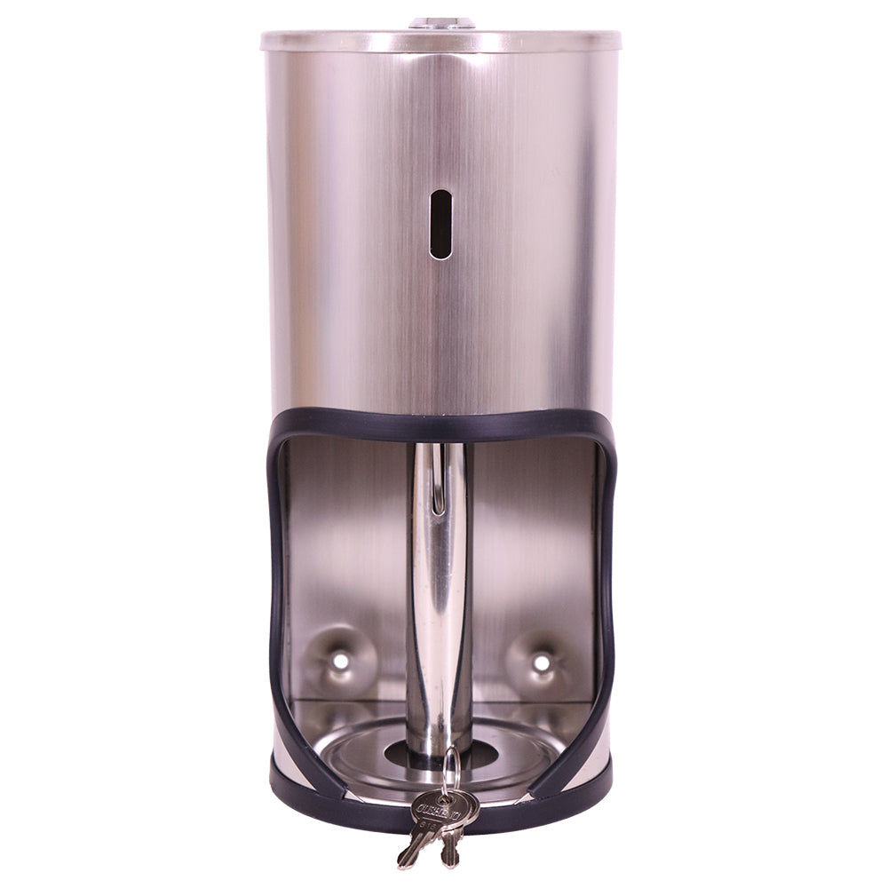 Janitorial TR2 Toilet Roll Holder Lockable - S/Steel