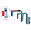BRACKET PARTITION BOARD HANGING SET 30mm to 75mm Rail