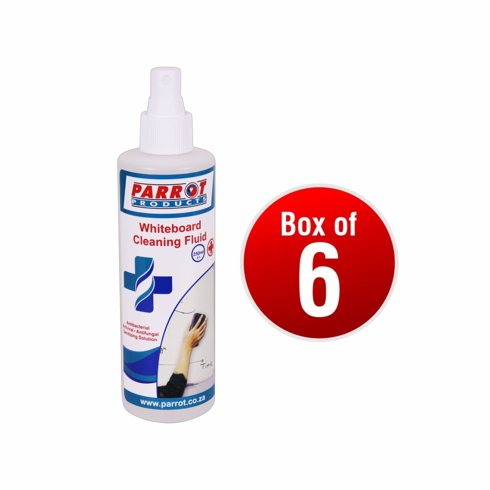 Cleaning Fluid Whiteboard 250 ml Uncarded Box OF 6