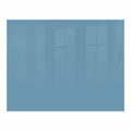 Decorative Glass Wall Tile (898 X 700 X 6mm) Pastel Blue