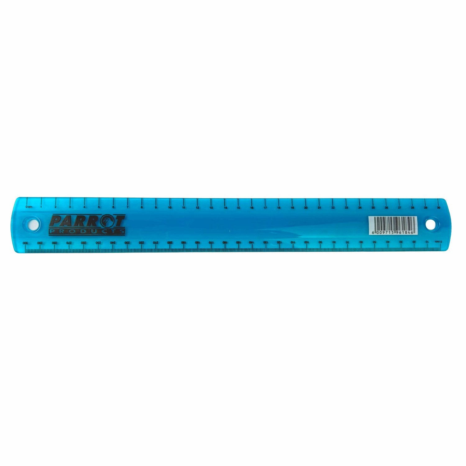 Plastic Ruler 30cm  Blue Metric Measuring Ruler