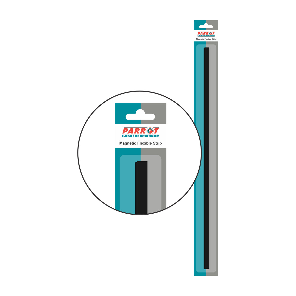 MAGNETIC FLEXIBLE STRIPS 1000*20MM BLACK